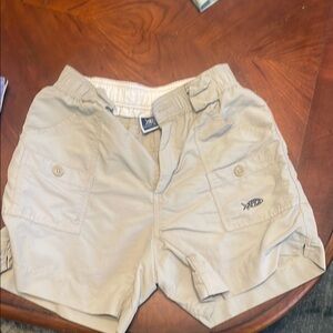 AFTCO Khaki Cargo Shorts size 26